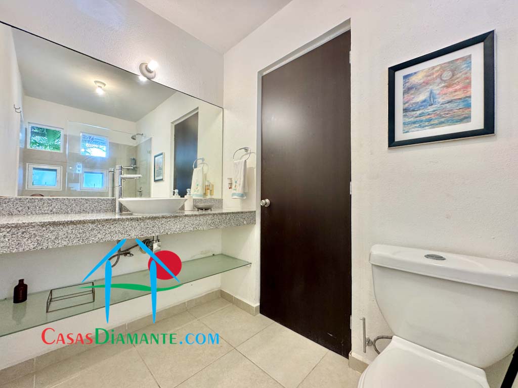 Residencial Terrasol Diamante Sol 462 - Baño completo 2